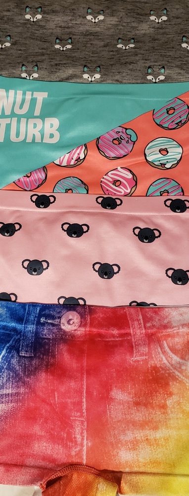 Justice Girls 16/18 hipster boxer underwear lot4